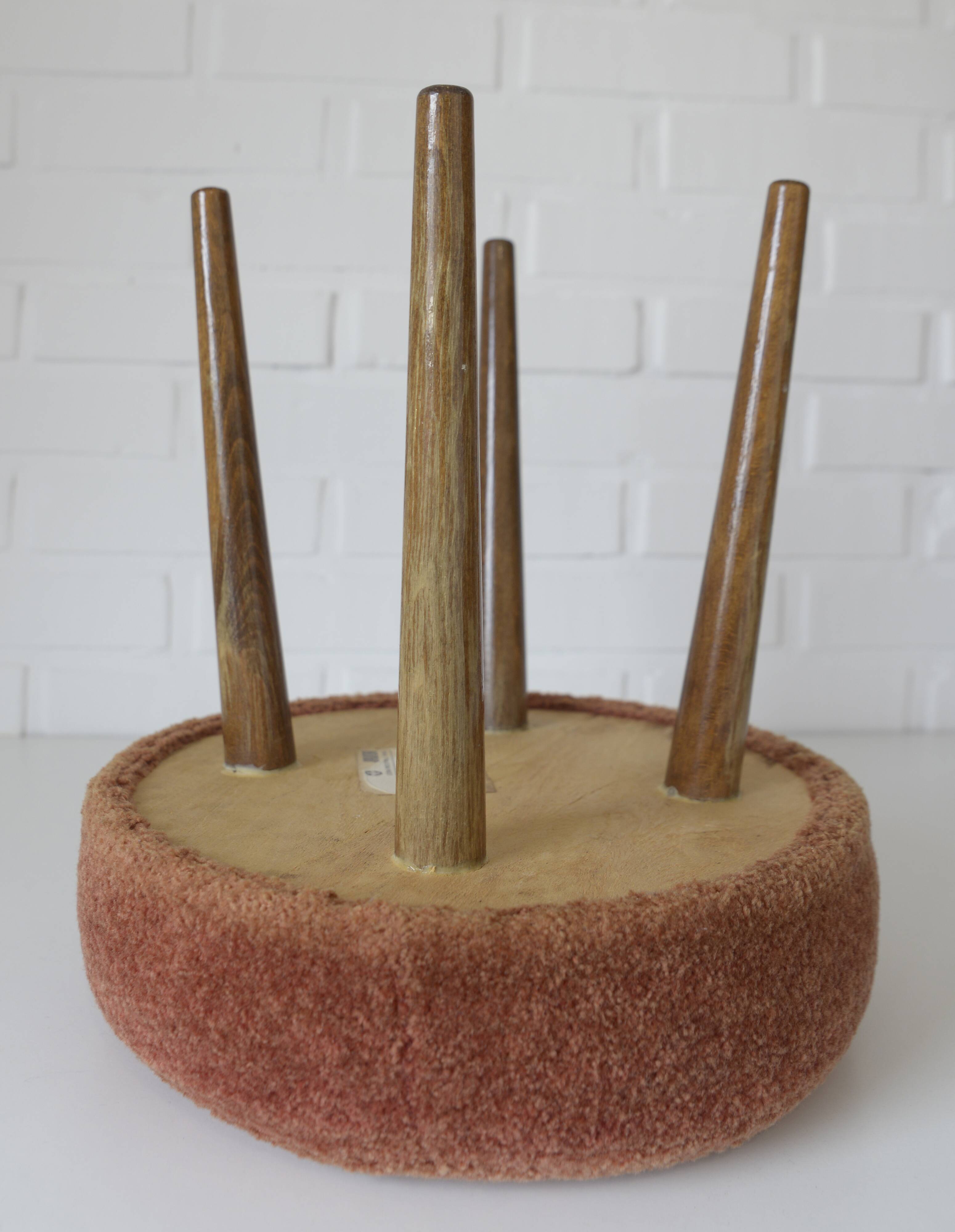 Tabouret, repose-pied Space Age, années 1960