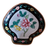 Petite coupelle ancienne en émaux de Canton