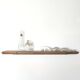 Etagère murale vintage bois massif