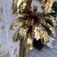 "Palm Trees" floor lamp, Christian Techoueyres for Maison Jansen, gilded brass, 1970s – France