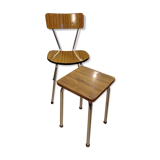 Formica chair and stool