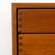 Console murale en teck par Kai Kristiansen pour Aksel Kjersgaard années 1960