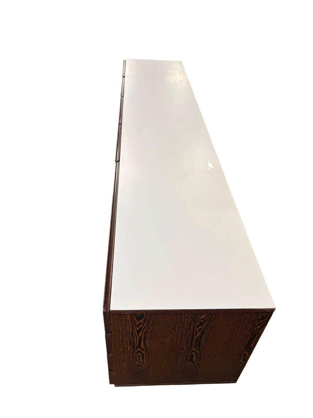 Vintage XL buffet/sofa bed on 'Enro Fabry' hairpin legs.