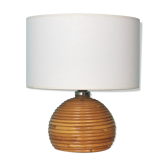 Italian rattan lamp