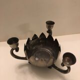 Silver metal centerpiece