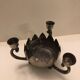 Silver metal centerpiece