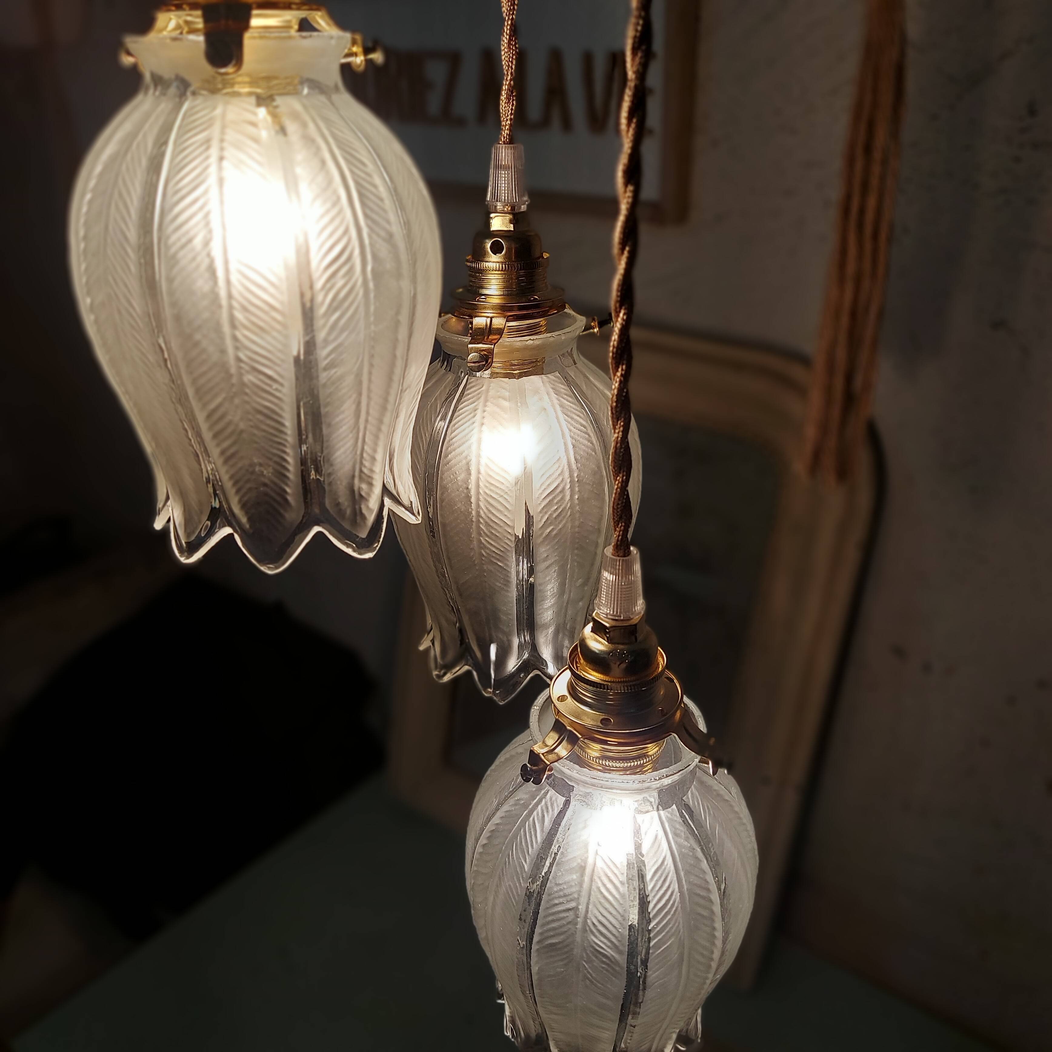 Art Deco hanging lamp