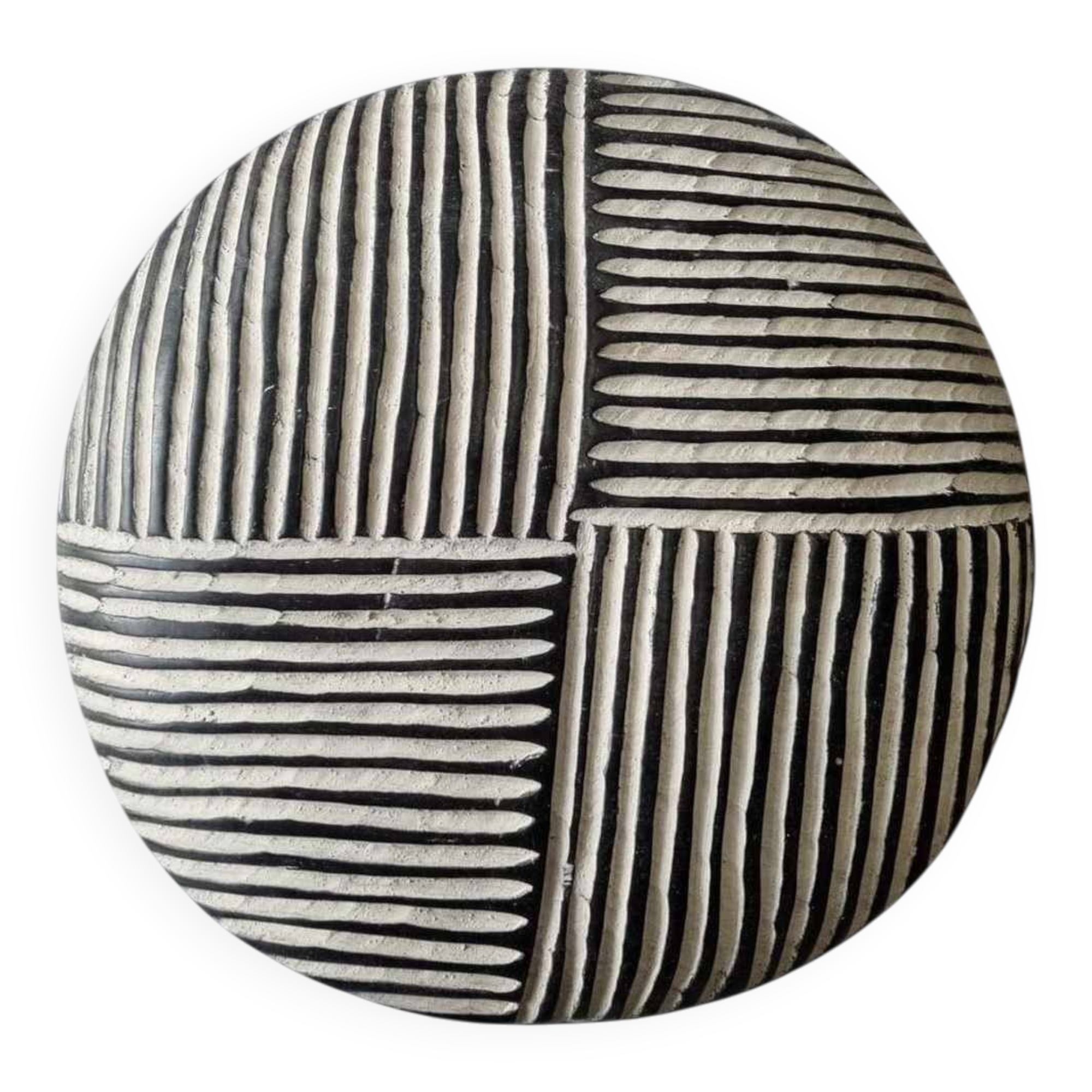 Traditional Bamiléké African Shield from Cameroon