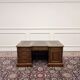 Classic English Chesterfield Desk with Backboard