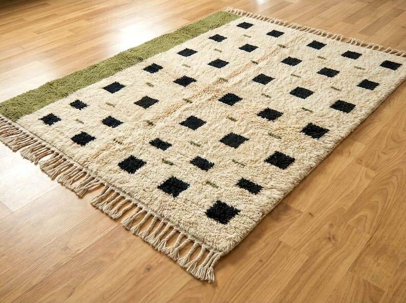 Authentic Moroccan Berber rug custom-made 1.5/2.5 m