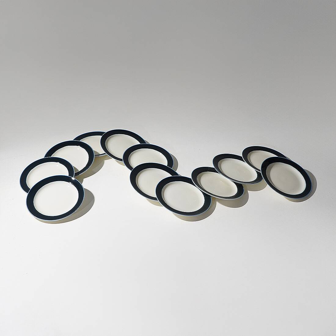 “Eco” Service Set by Giovanni Garibaldi for Ginori, 1970s