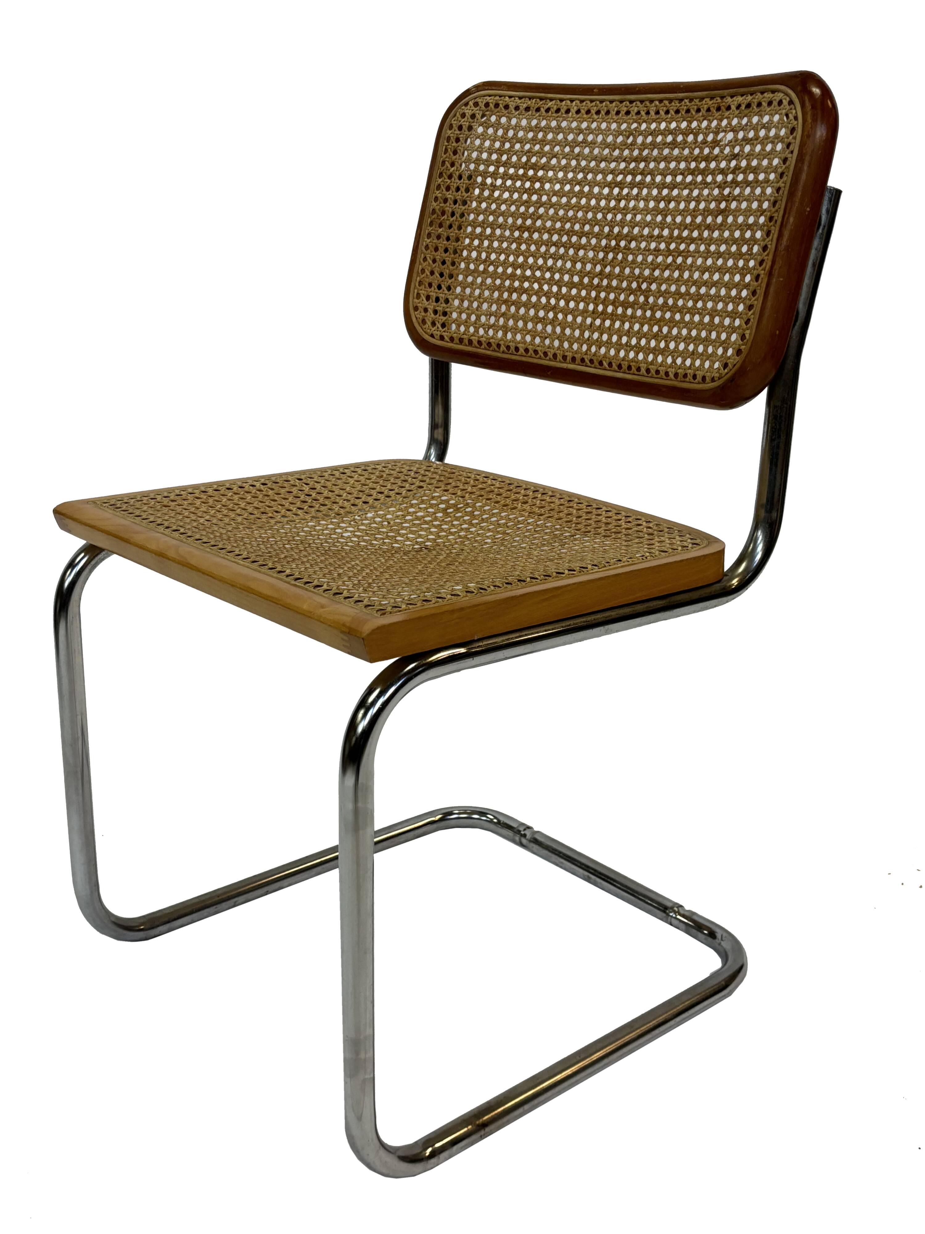 Vintage Cesca design chair b32 chrome model