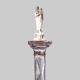 Colonne en marbre