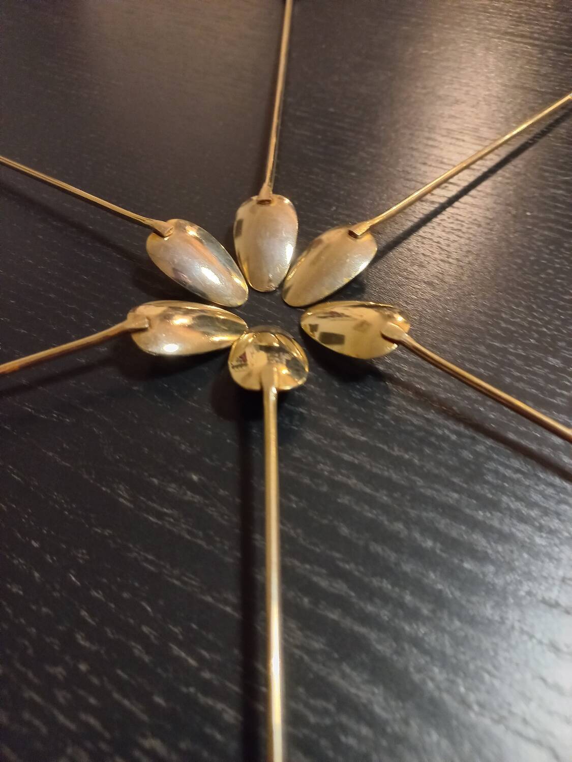 Golden Mazagran Spoons