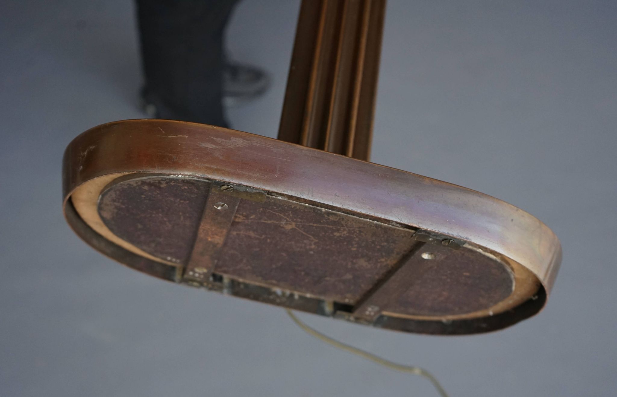 Lampadaire français en bronze. Années 1970