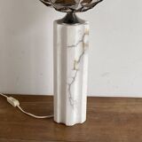 Space Age Kinetic Lamp. 1970. Chrome and marble.