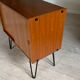 Buffet teck vintage pieds eiffel