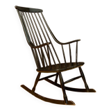 Grandessa rocking chair by Lena Larsson, Nesto, Sweden, 1960s