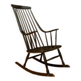 Grandessa rocking chair by Lena Larsson, Nesto, Sweden, 1960s