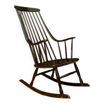 Grandessa rocking chair by Lena Larsson, Nesto, Sweden, 1960s