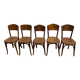 Set of 5 Fischel bistro chairs