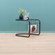 Glass coffee table, Danish design, 1970s, production: Denmark