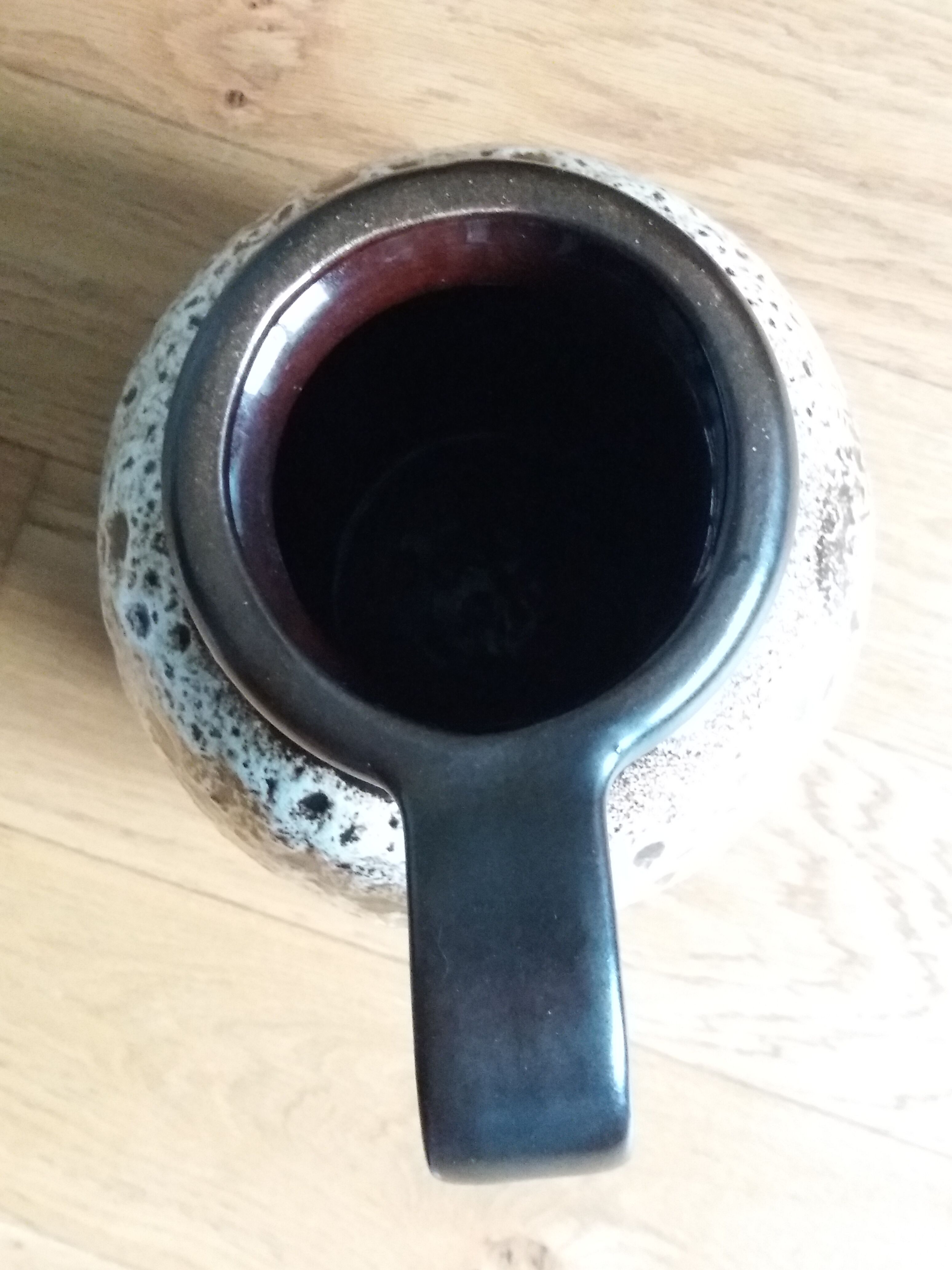 Vase West Germany fat lava Scheurich