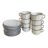 Tasse à café en porcelaine vintage Apilco
