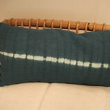 Coussin en lin ancien coloré