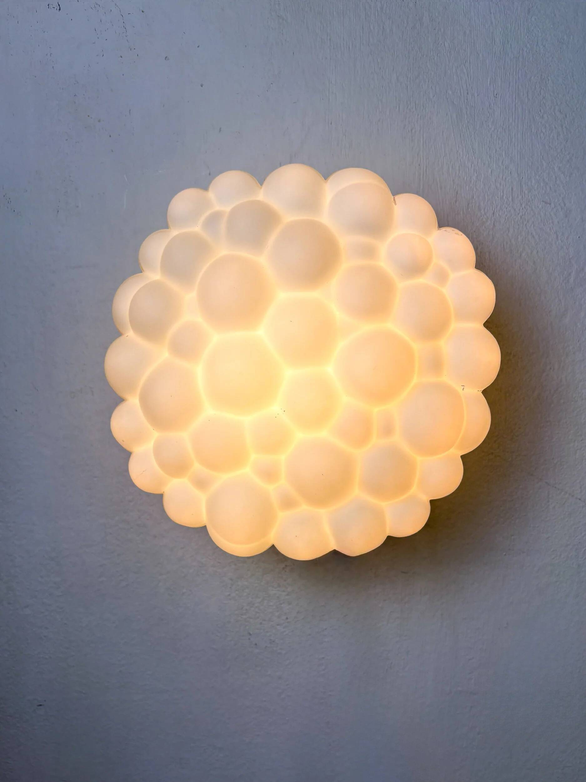 Bubbles wall lamp by Helena Tynell for Limburg, Germany, 1970