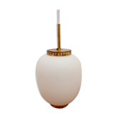 Hanging lamp opaline Bent Karbly, edition Lyta