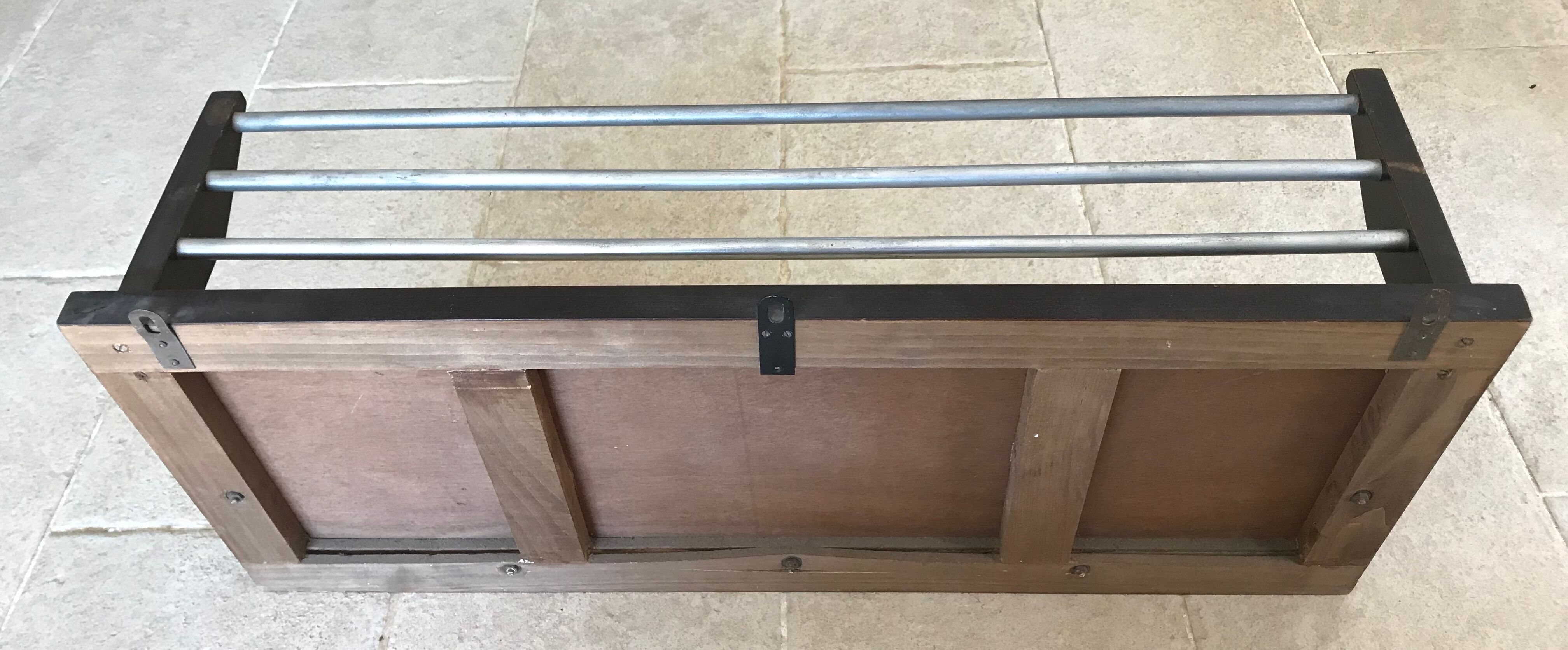 Coat locker room Art deco rosewood