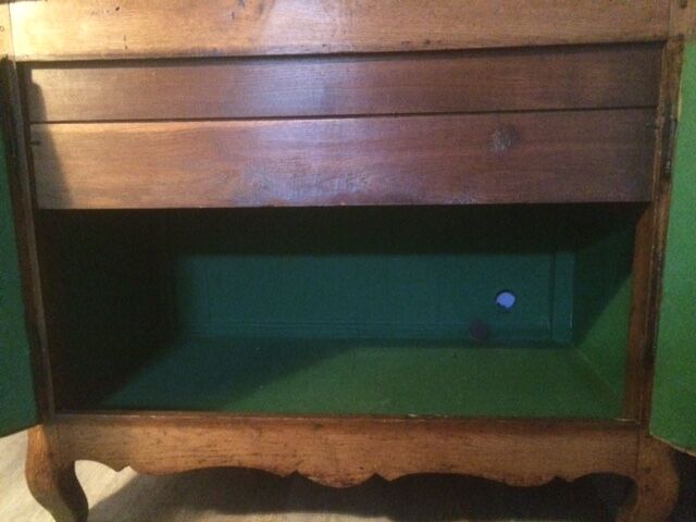 Old wooden maie buffet