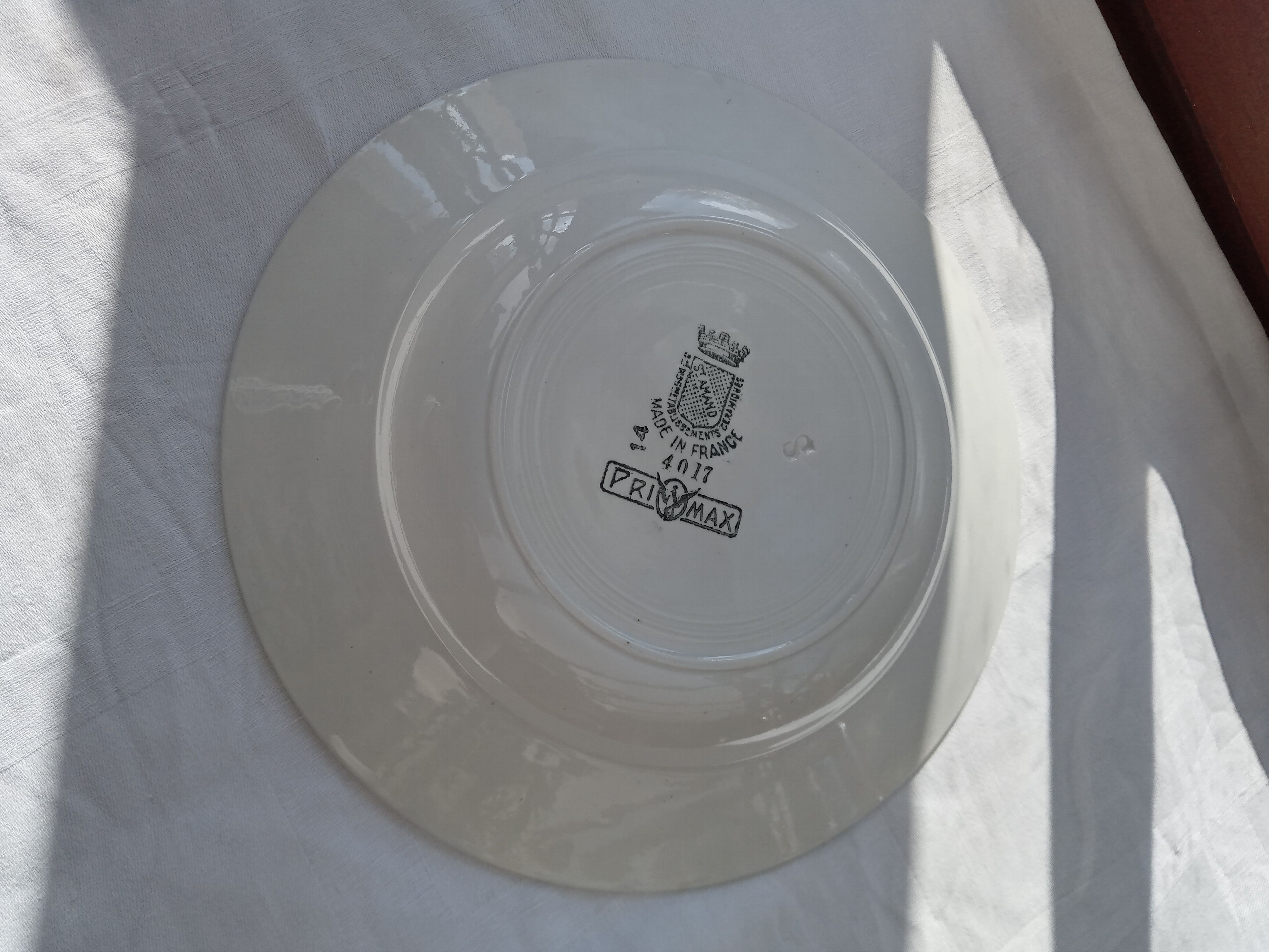 4 hollow plates Primax / St Amand