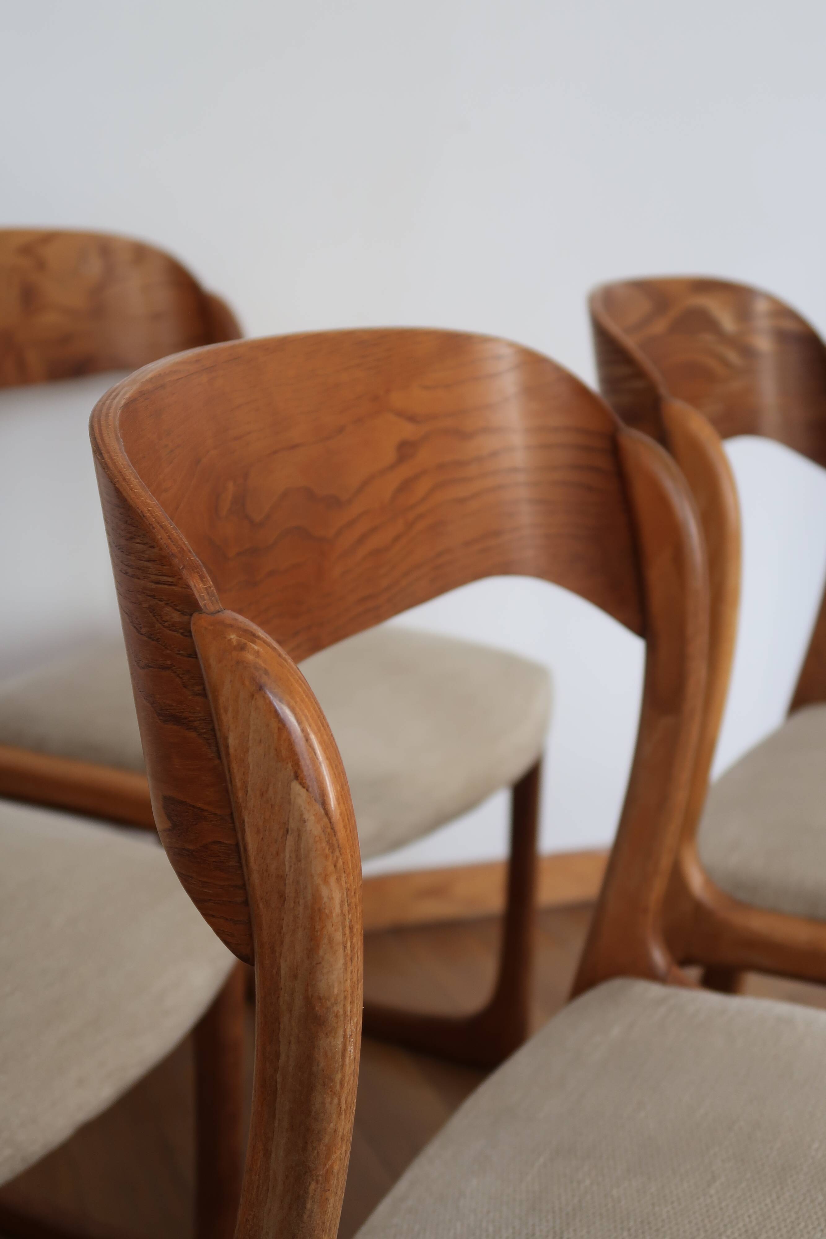 4 chairs "Sled" Baumann