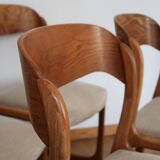 4 chairs "Sled" Baumann