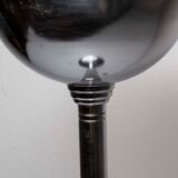 Ashtray on foot art deco chrome