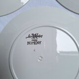 Flat plates Sarreguemines model Nomeny