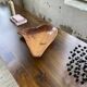 XL thuja root wooden dish