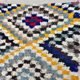 Tapis Azilal ancien coloré