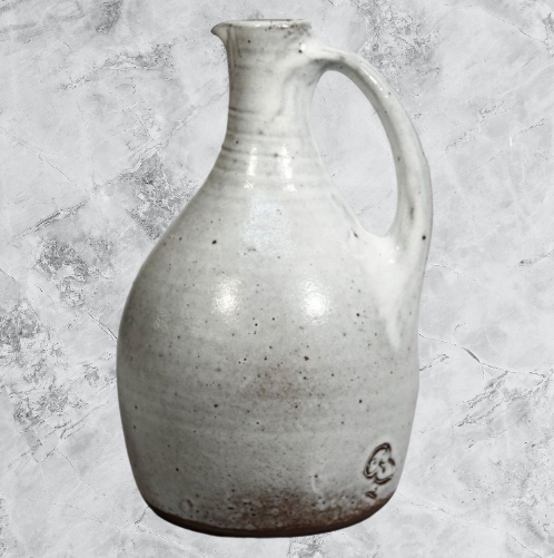 Pichet grès vintage Jeanne et Norbert Pierlot à Ratilly