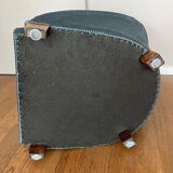 crapaud XIX siècle     retapisser par tapissier professionnel
