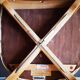 Lot de 4 chaises esprit art déco 1950