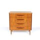 Commode scandinave en teck, Suède années 60