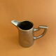 Silver metal teapot