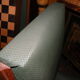Set of 12 high quality mahogany and skai chairs 1940-1950