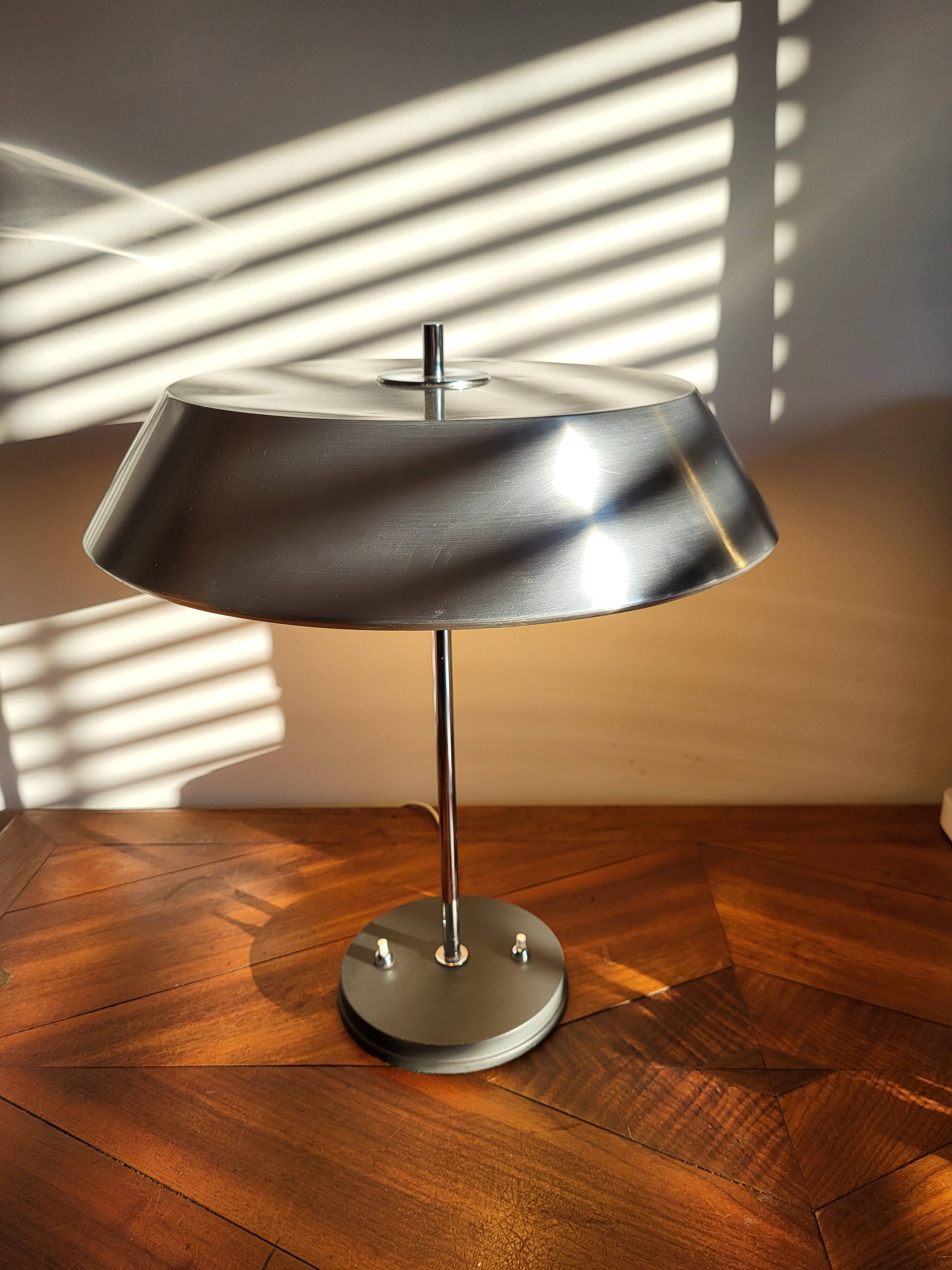 Lampe de bureau vintage Louis Kalff, modèle President, 1960, Nederland