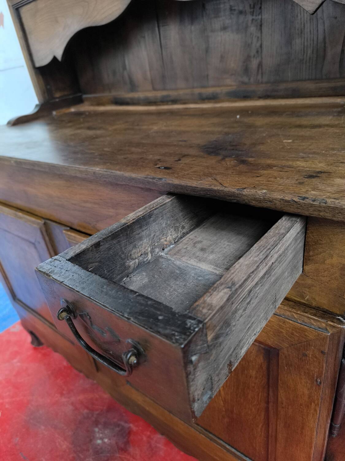Solid oak dresser 1900