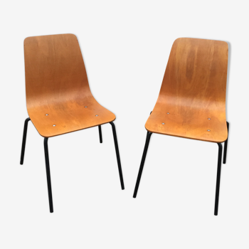 Pair of Papyrus chairs (Steiner edition)