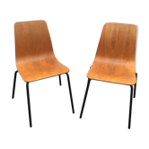 Paire de chaises Papyrus édition Steiner